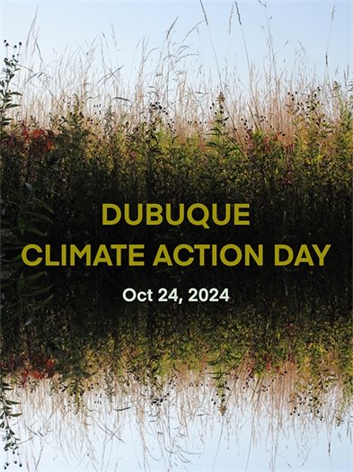 Dubuque Climate Action Day Graphic