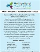 Racist Incident at Hempstead