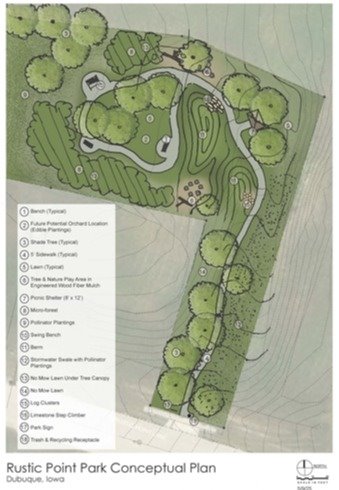 Rustic Point Park Conceptual Plan