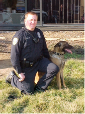 Officer Randy Roy and Iwan