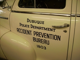 Exterior of driver's door.