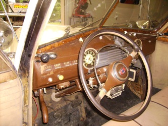 Dashboard prior to any work.