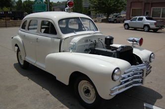 A view of the passenger side.