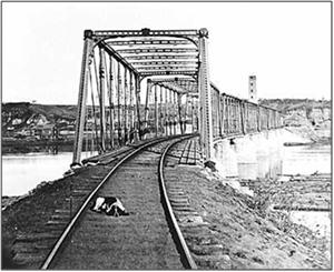 Historic Photo White Water Creek Bridge