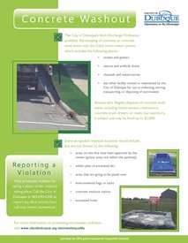 Concrete Washout Flyer Thumbnail