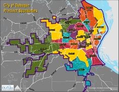 City of Dubuque Precinct Map