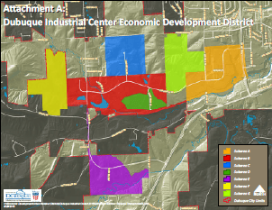 Industrial Center West Map