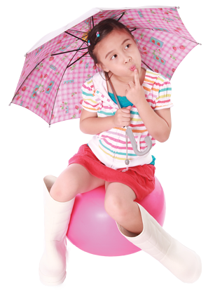 girl-sitting-umbrella