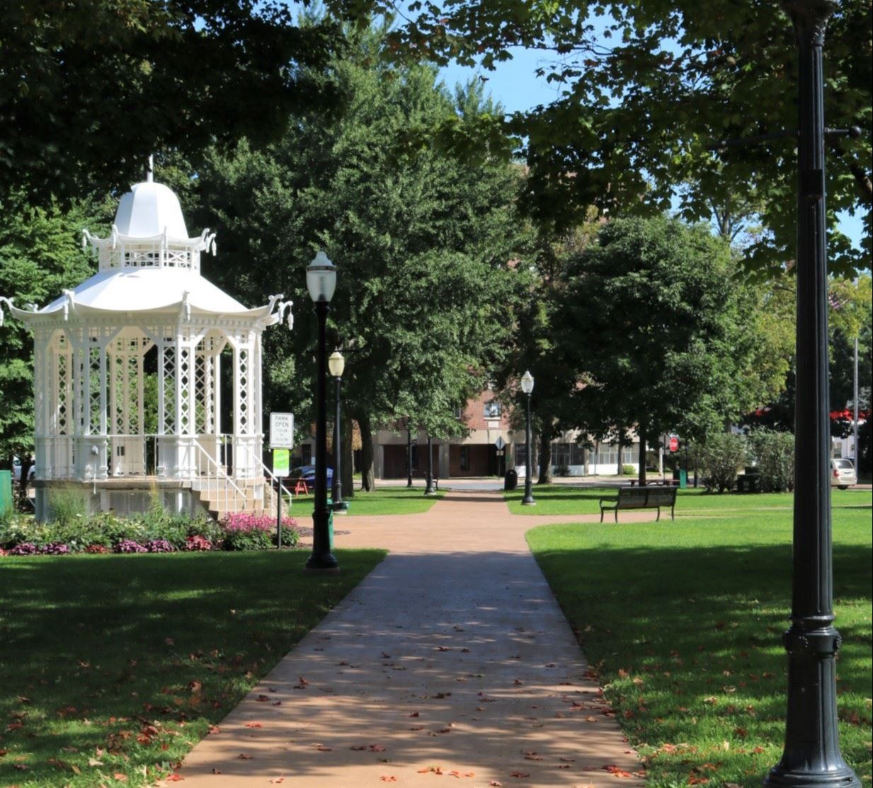 Washington Park may be rented for $115.00.