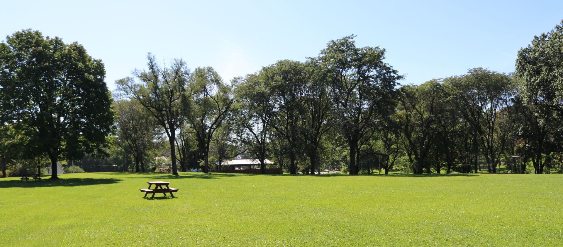 Flora Park is a 35 acres park with plenty of multipurpose green space.