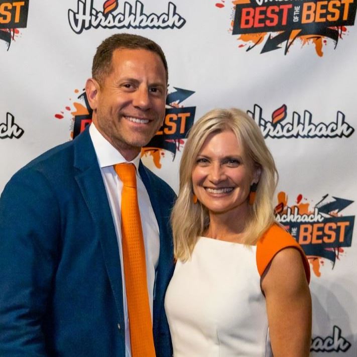 Brad and Jillayne Pinchuk of Hirschbach Trucking