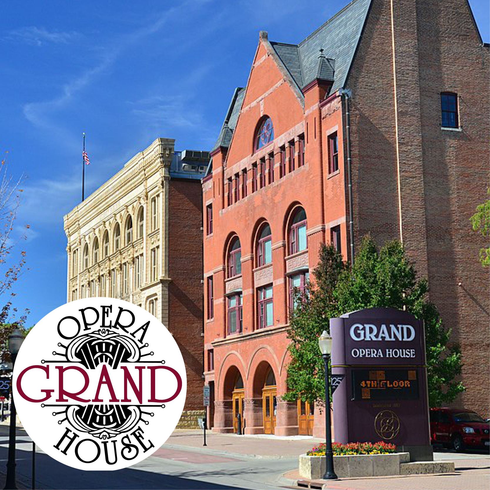 Grand Opera House Theater and Sign