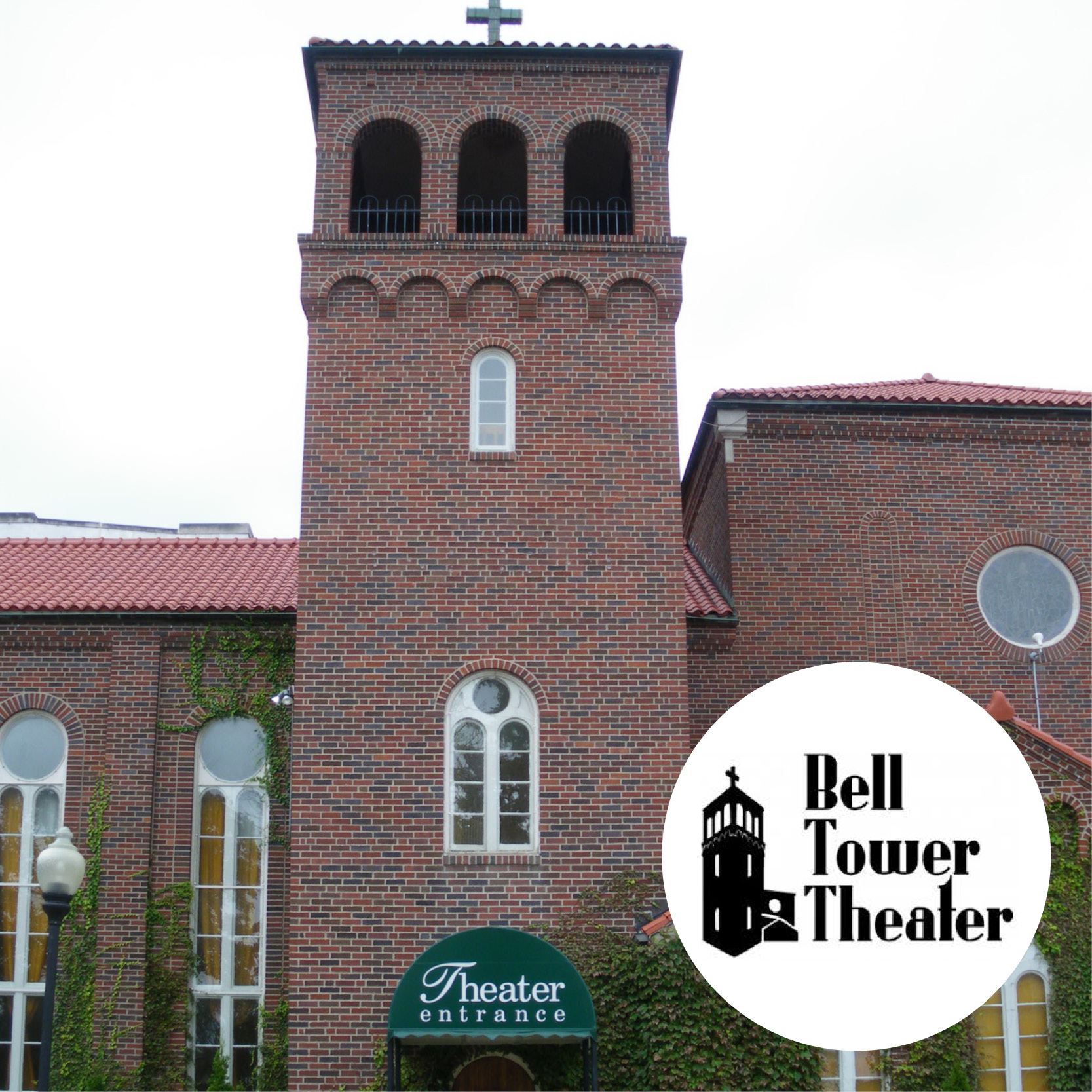 Front of the Bell Tower Theater Building