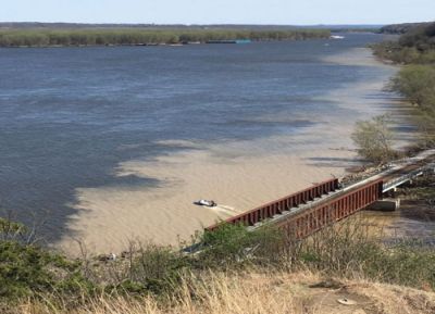 Sediment Discharge Into Mississippi