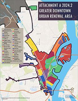 Downtown Urban Renewal Area Map Thumbnail