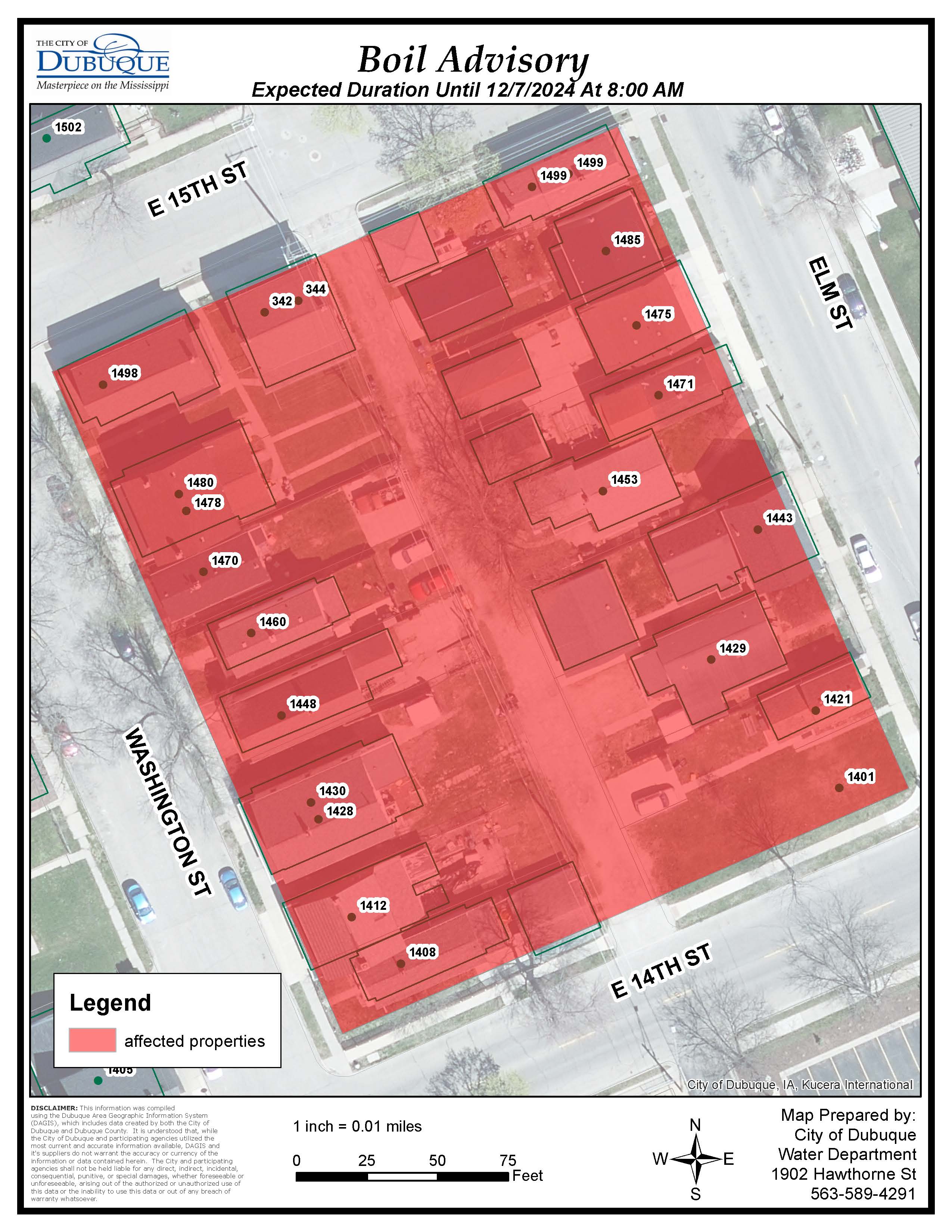 Dec 5 2025 Boil Advisory Area