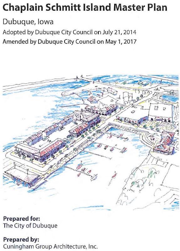 Chaplain Schmitt Island Master Plan Cover