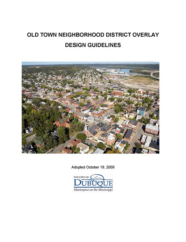 Old Town Neighborhood District Guidelines