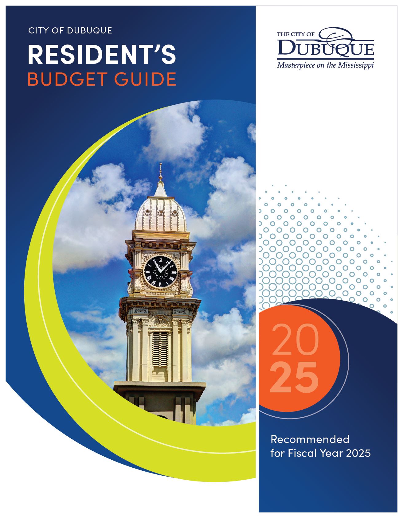 FY25 Recommended Resident Budget Guide Cover